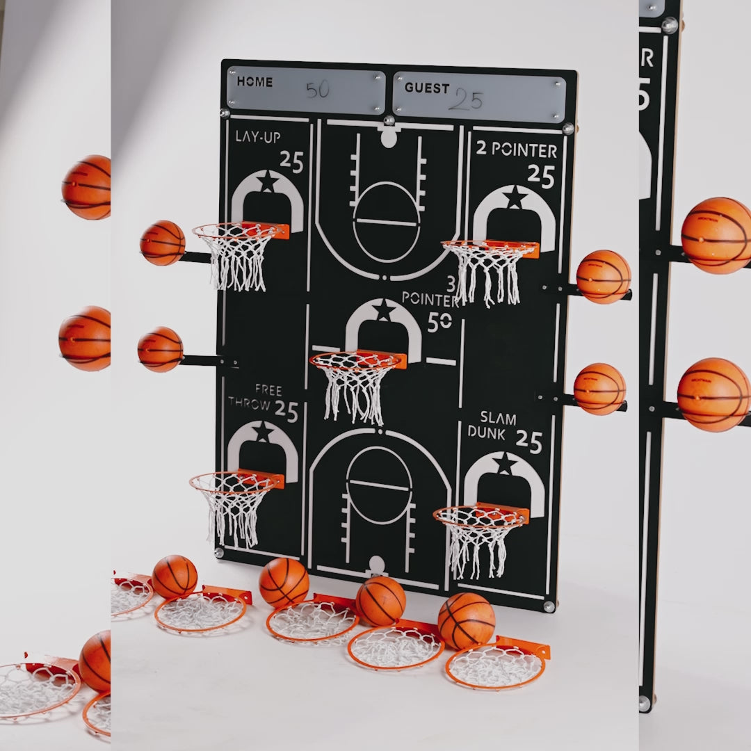 Mega All-Star basketbol potası, oyun anı videosu