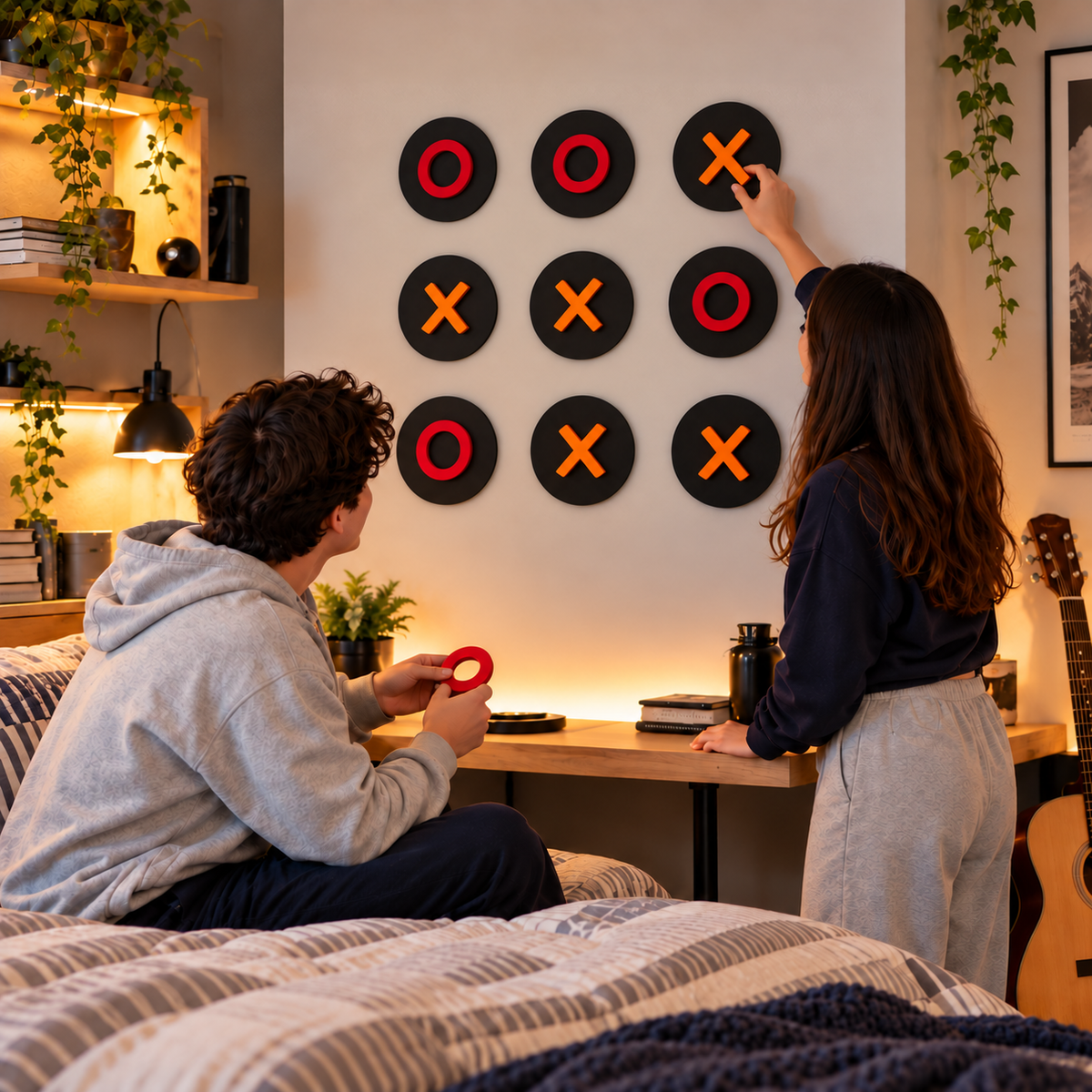 Tic Tac Toe 'Renkli Çekişme'