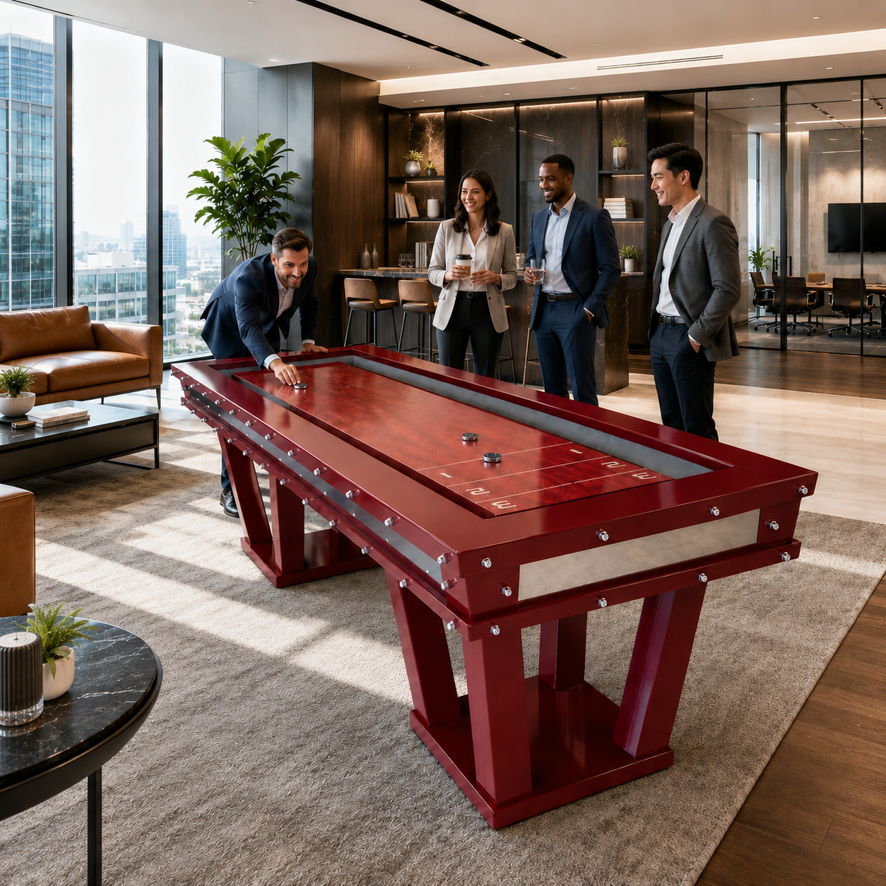 Grand Shuffleboard Purple Royale