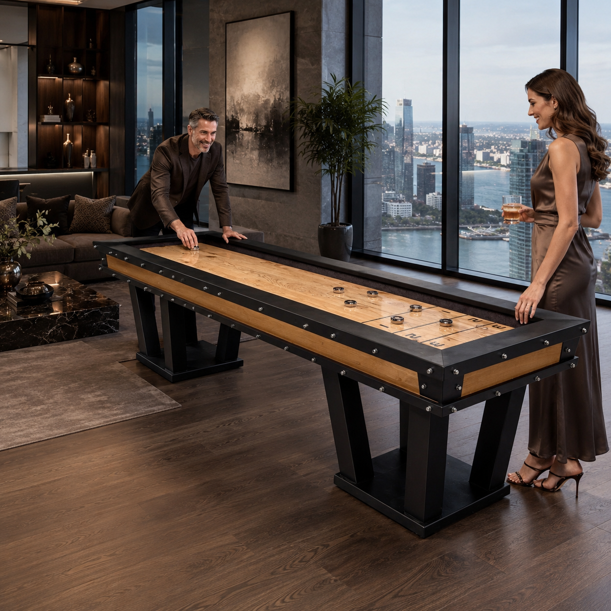 Grand Shuffleboard Black