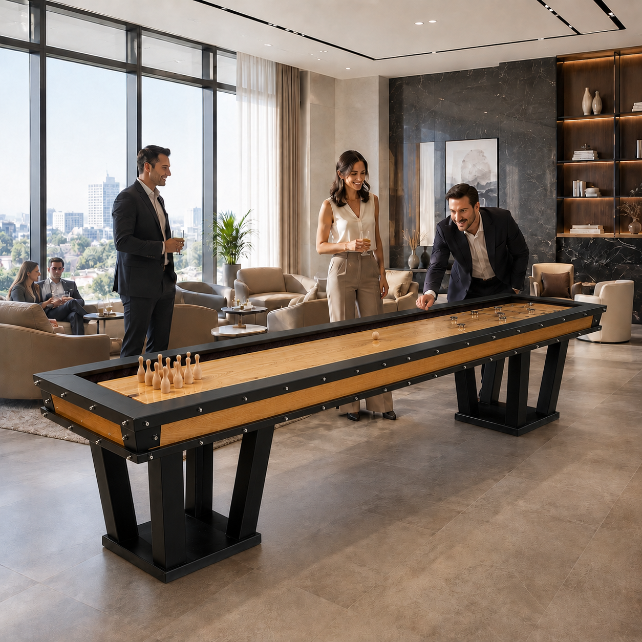 Grand Shuffleboard Black