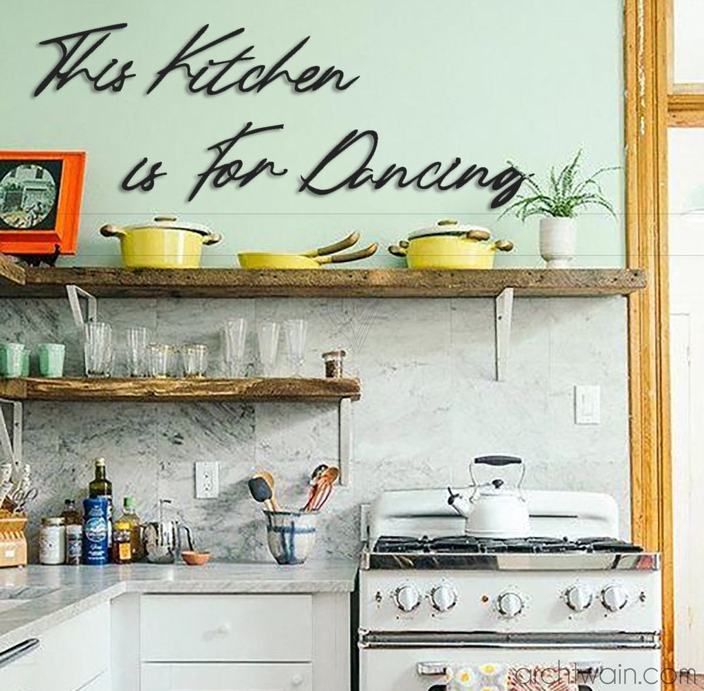 Archtwain - This Kitchen Metal Duvar Yazısı-Metal duvar yazısı-www.archtwain.com -